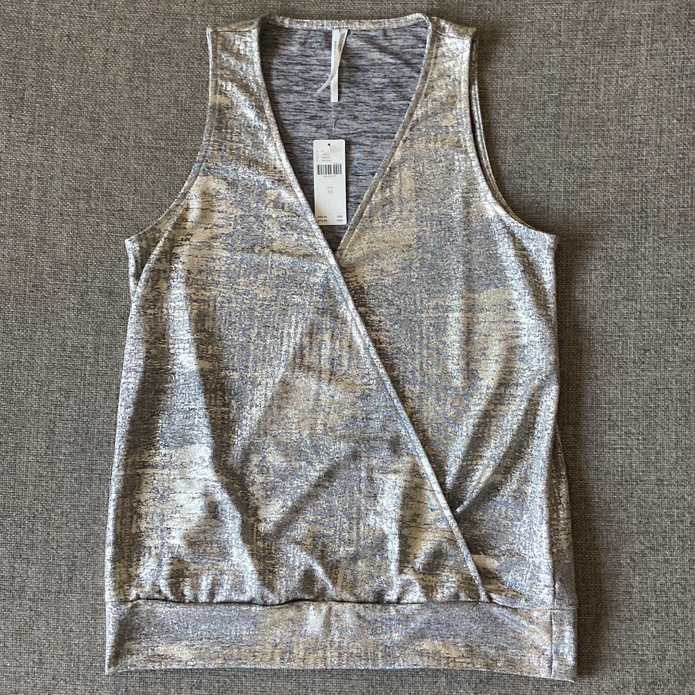 Anthropologie Sabrina Shimmer Top